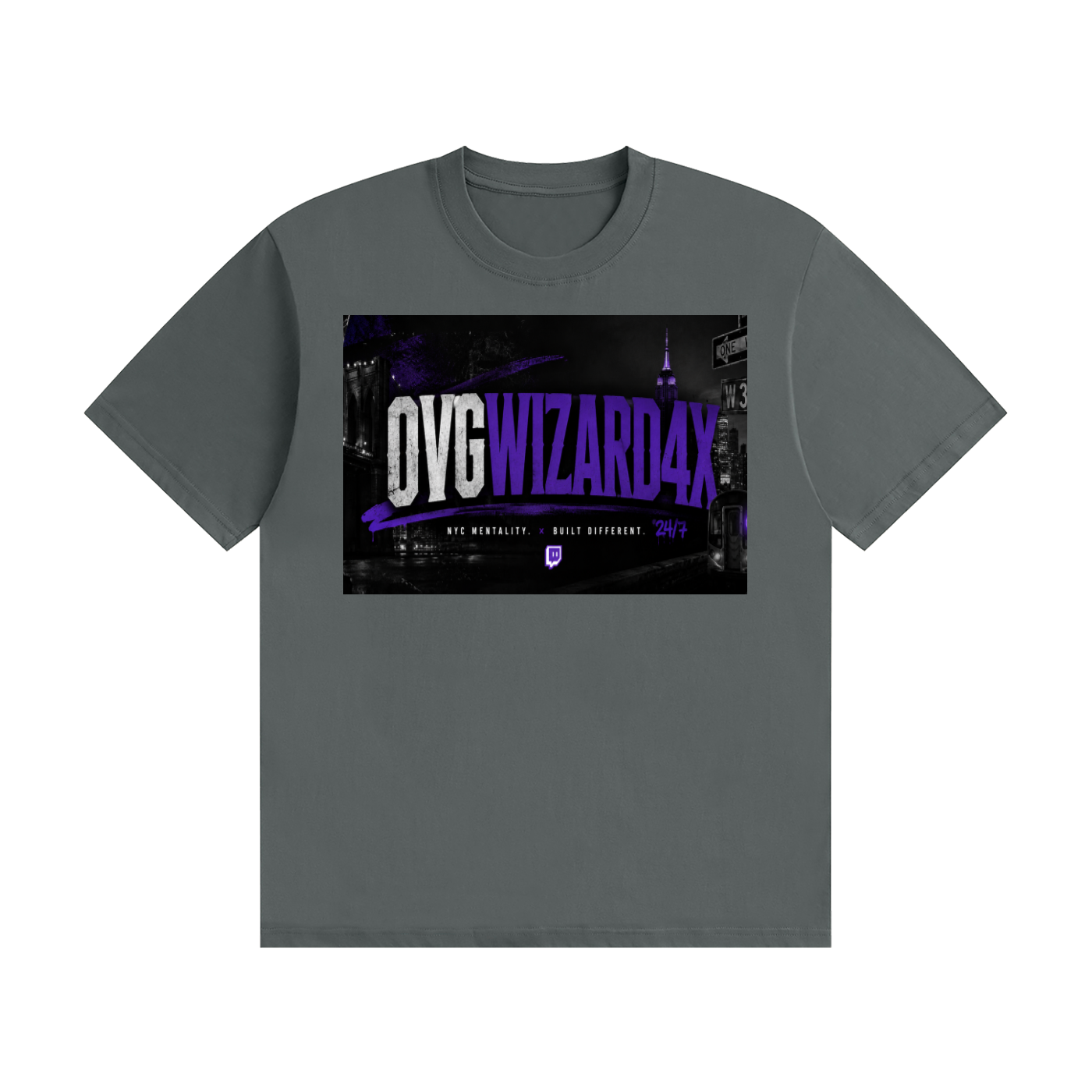 Ovgwizard4x Streamer Merch (Colors) (Unisex Seamless Cotton T-Shirt) Colorway