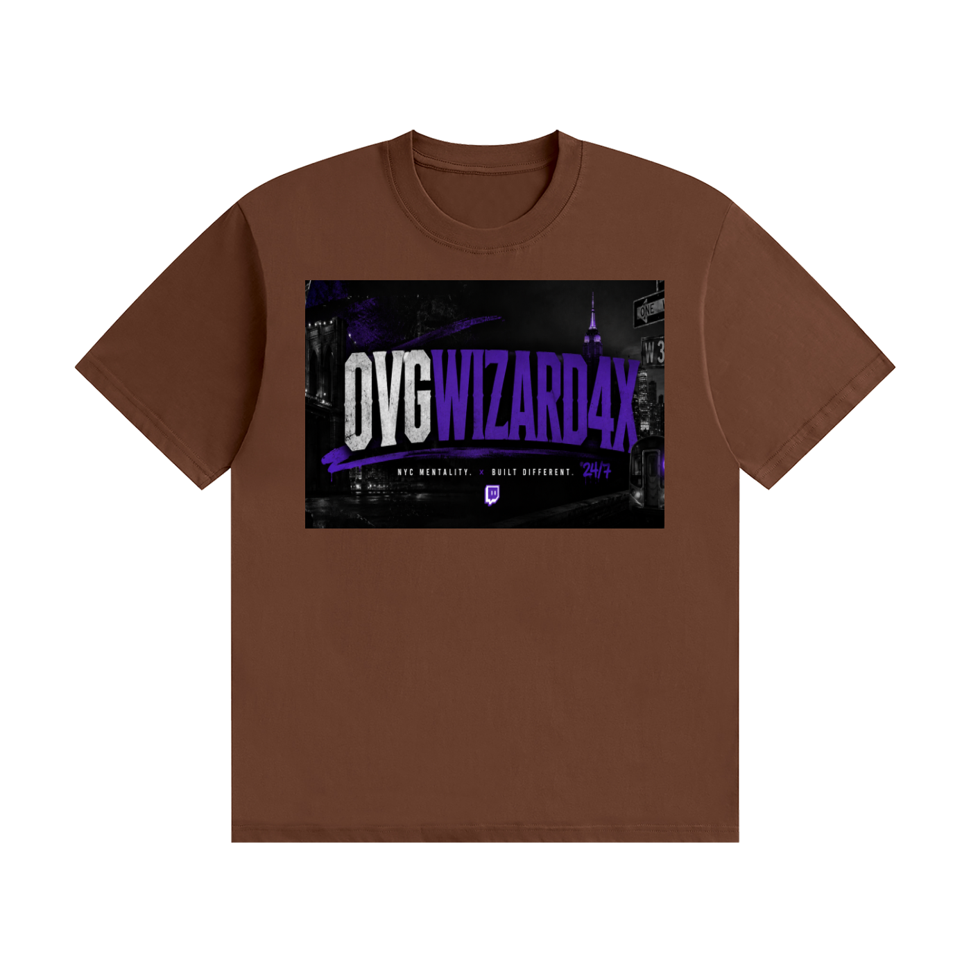 Ovgwizard4x Streamer Merch (Colors) (Unisex Seamless Cotton T-Shirt) Colorway