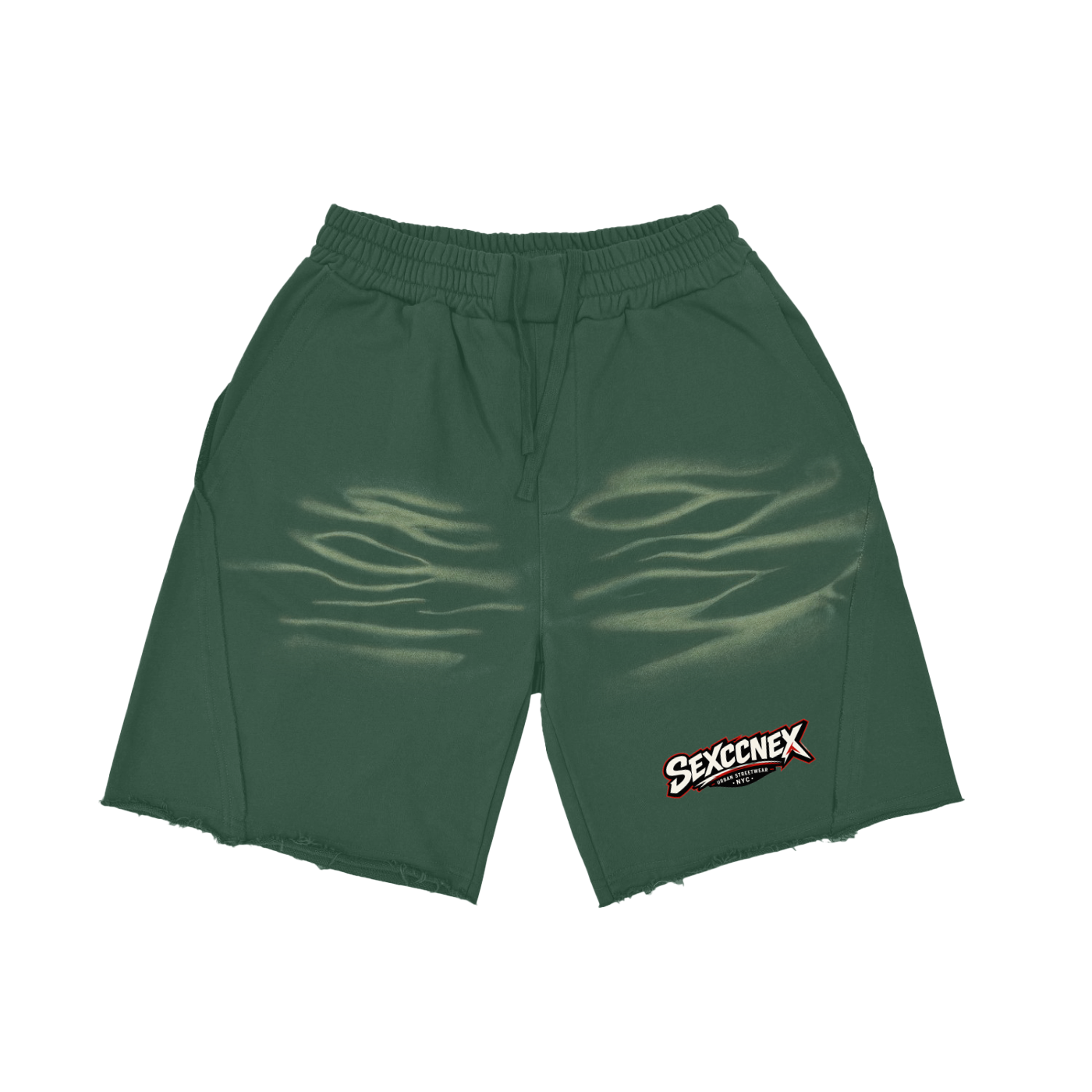 Vintage Washed Tiger Stripes Short Pants (Colorways)
