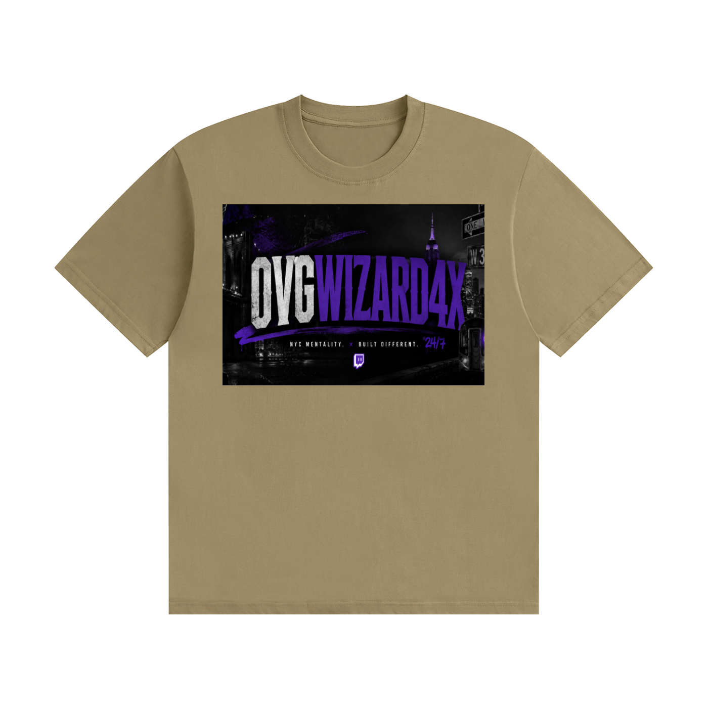 Ovgwizard4x Streamer Merch (Colors) (Unisex Seamless Cotton T-Shirt) Colorway