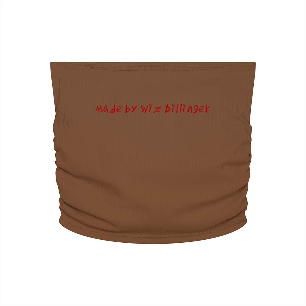 Women’s Ruched Cropped Yoga Tube Top (Colorways)
