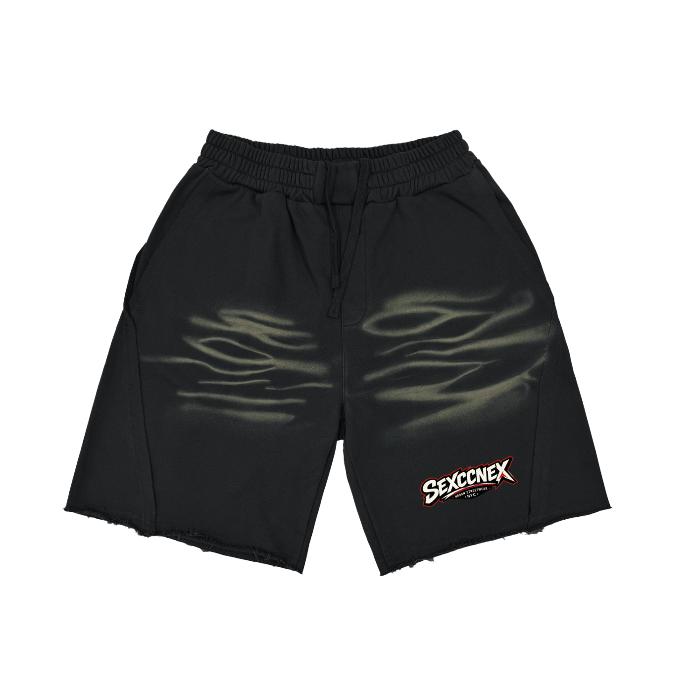 Vintage Washed Tiger Stripes Short Pants (Colorways)
