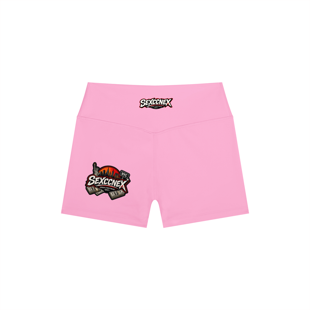 Women’s High Rise Yoga Shorts  (Colorways)