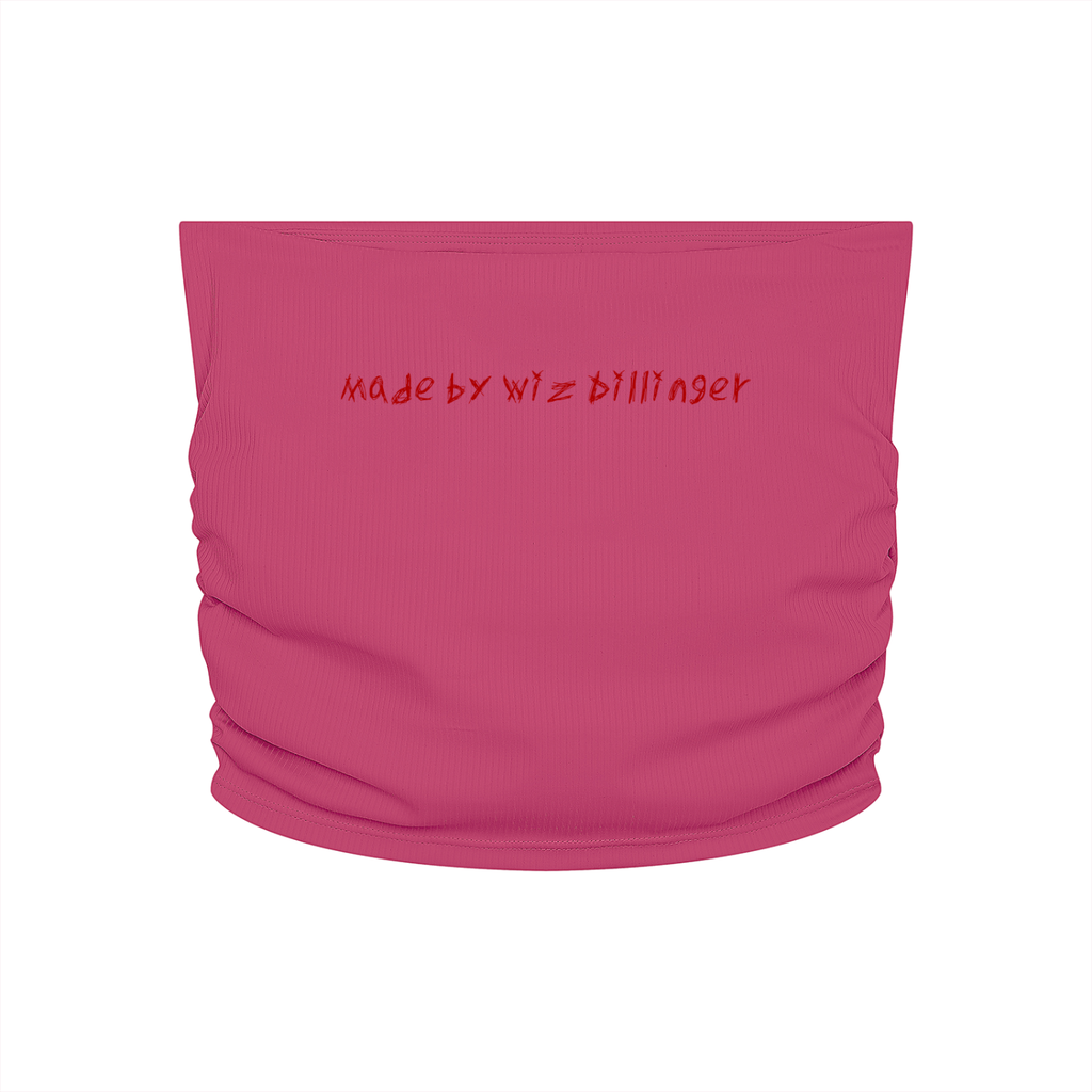 Women’s Ruched Cropped Yoga Tube Top (Colorways)