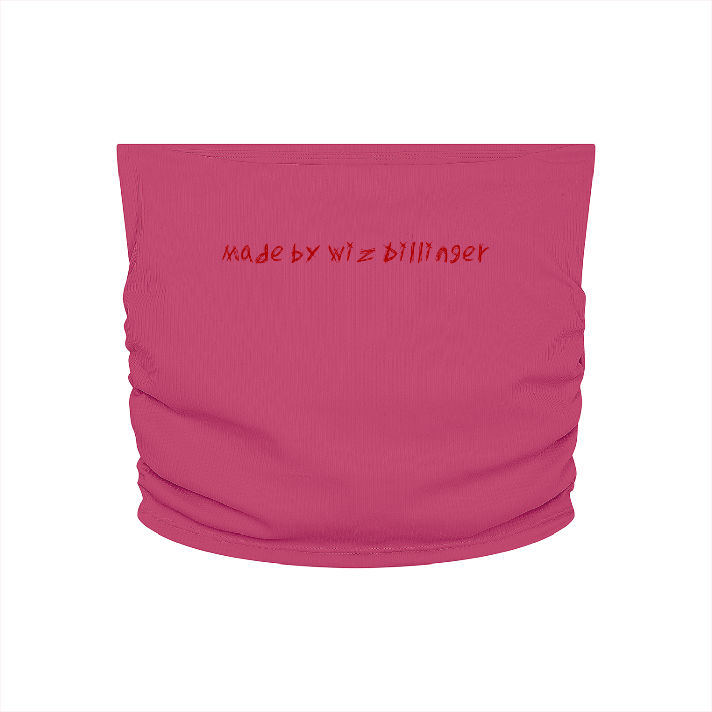 Women’s Ruched Cropped Yoga Tube Top (Colorways)