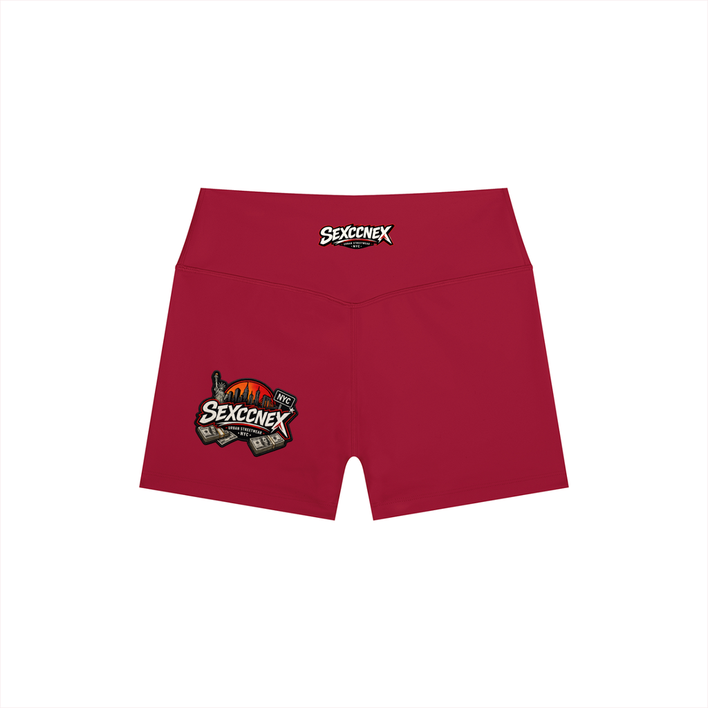Women’s High Rise Yoga Shorts  (Colorways)