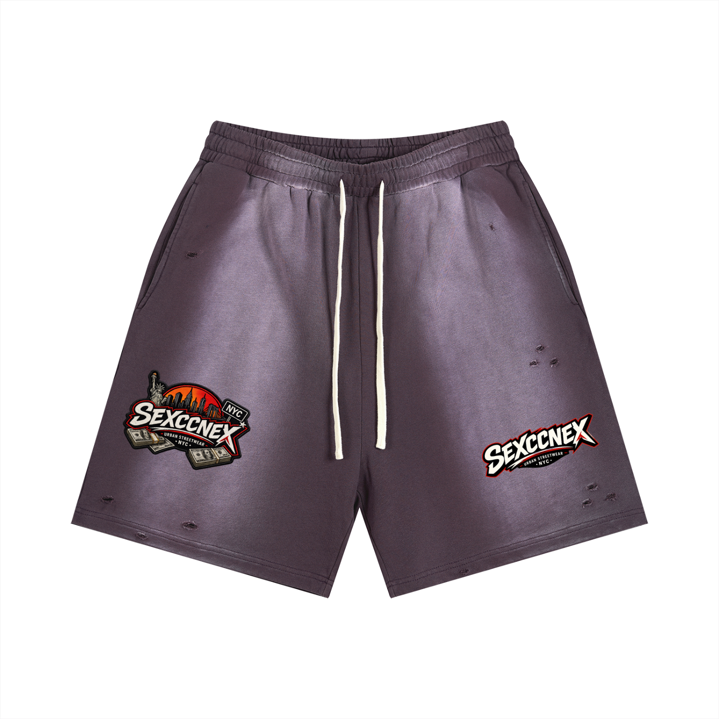 Sun Fade Distressed Shorts (Colorways)