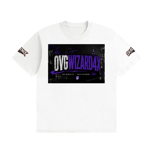 Ovgwizard4x Streamer Merch (Colors) (Unisex Seamless Cotton T-Shirt) Colorway