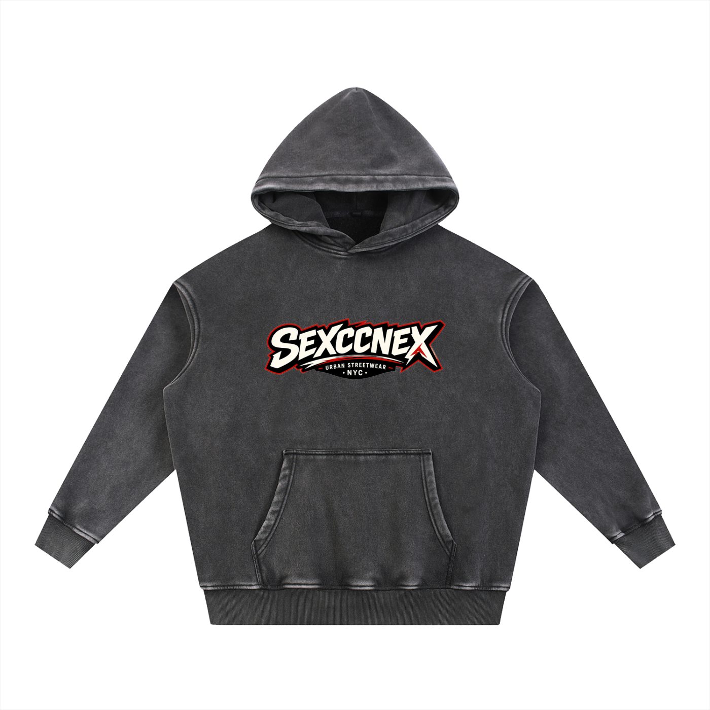 Snow Wash Fleece Oversize Hoodie (Colorways)