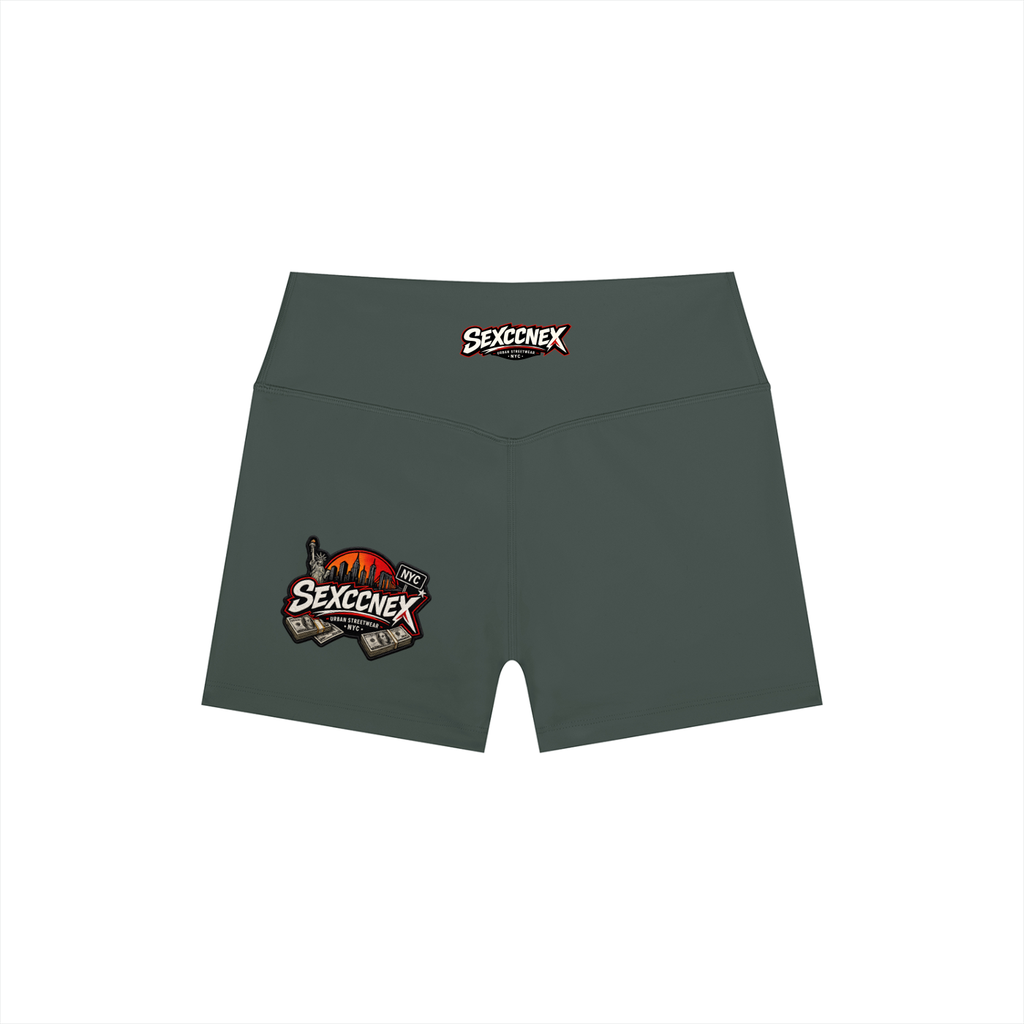 Women’s High Rise Yoga Shorts  (Colorways)
