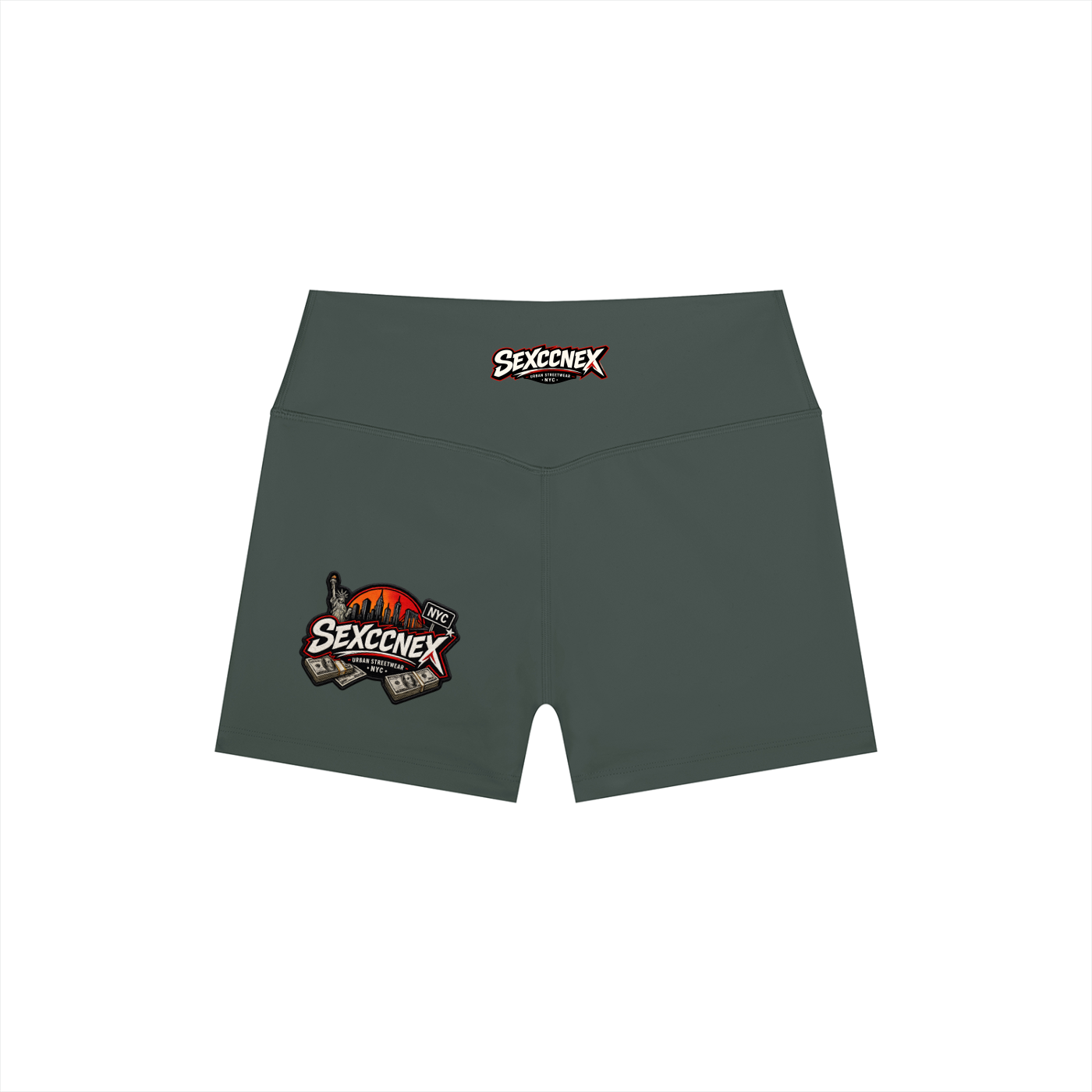 Women’s High Rise Yoga Shorts  (Colorways)