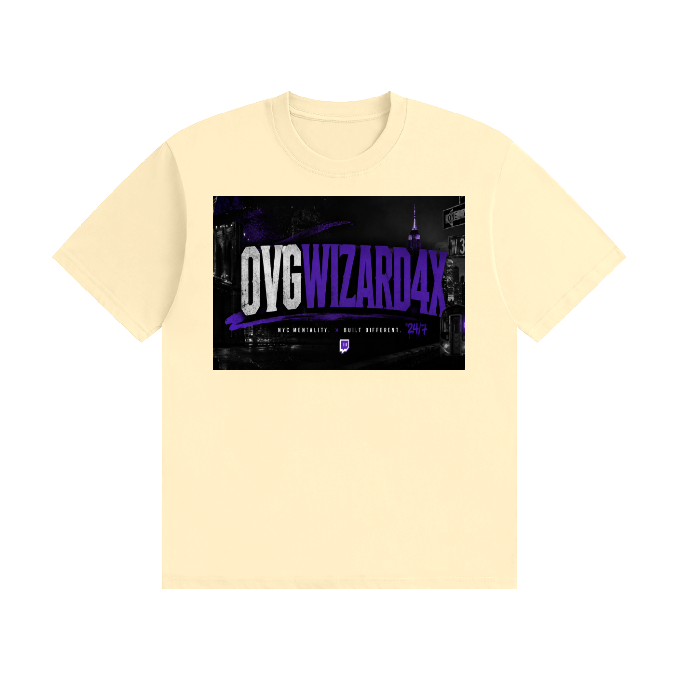 Ovgwizard4x Streamer Merch (Colors) (Unisex Seamless Cotton T-Shirt) Colorway