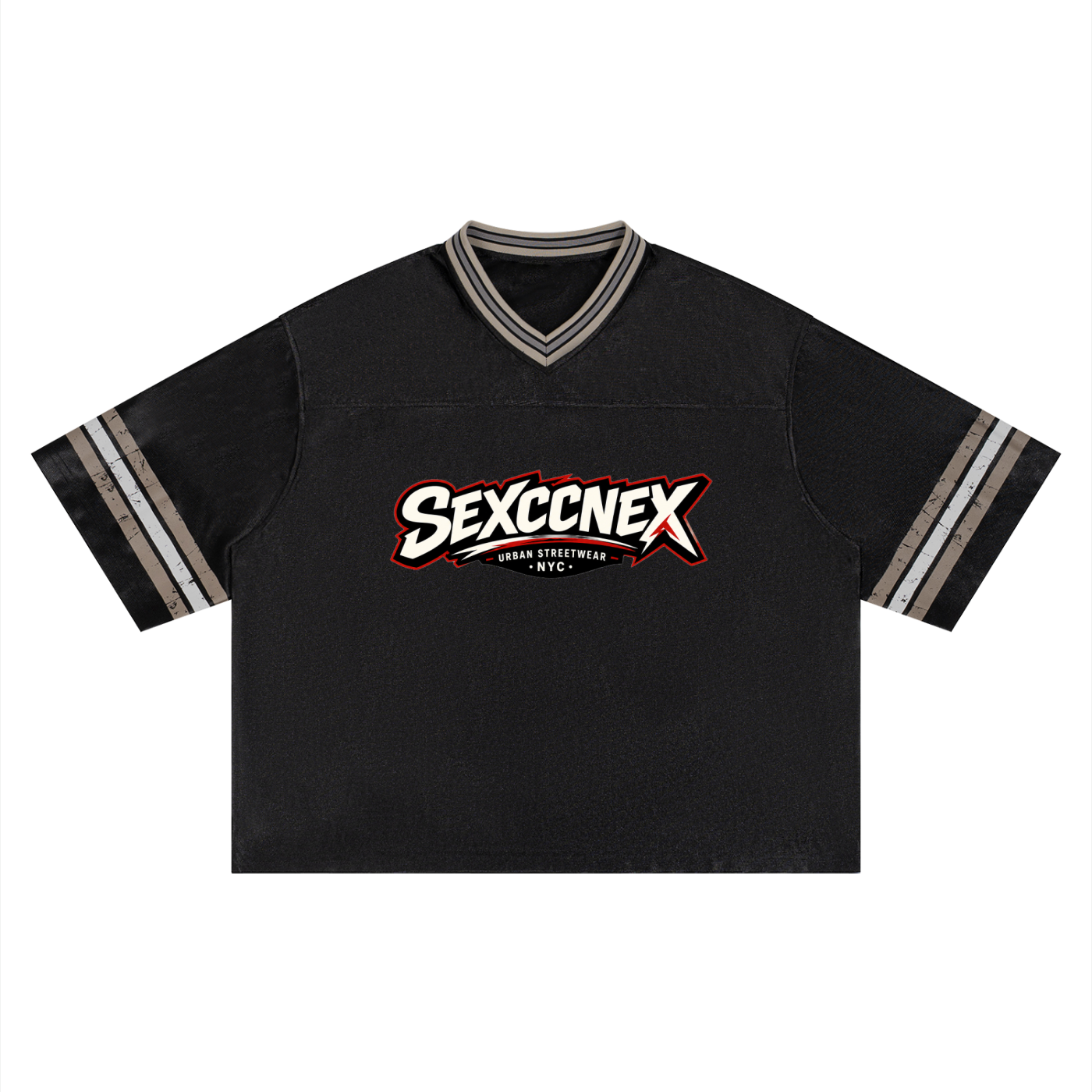 Unisex Boxy Striped Soccer Jersey (Colorway)