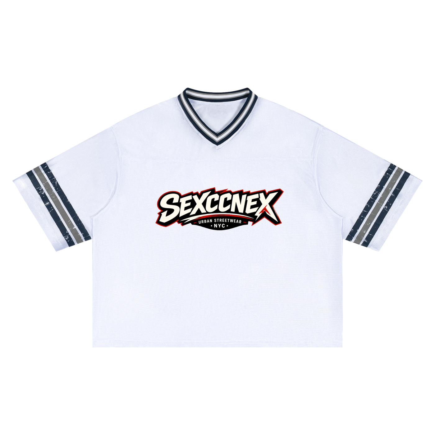 Unisex Boxy Striped Soccer Jersey (Colorway)