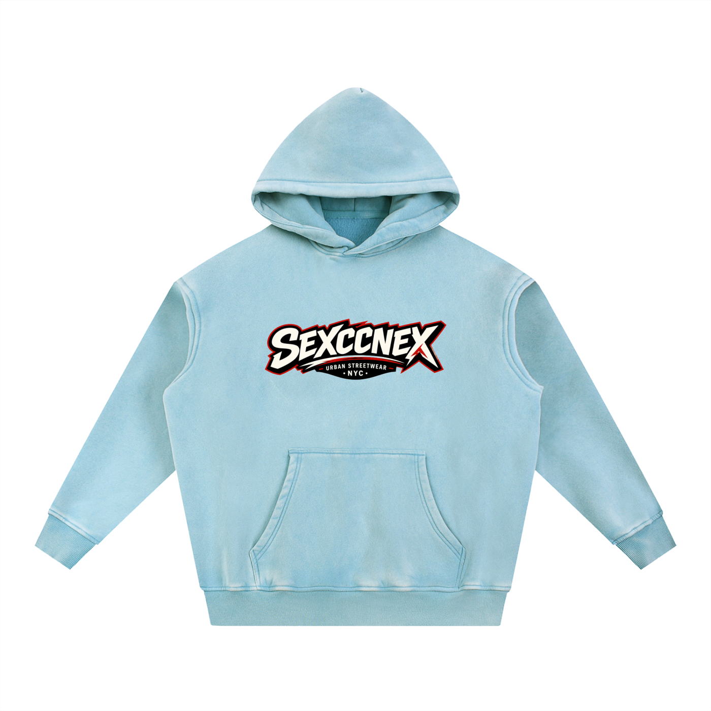 Snow Wash Fleece Oversize Hoodie (Colorways)