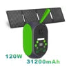 Free Shipping USA AC Outlet 120W Peak Power Bank Power Station for Home Backup Outdoor Emergency RV Van Hunting