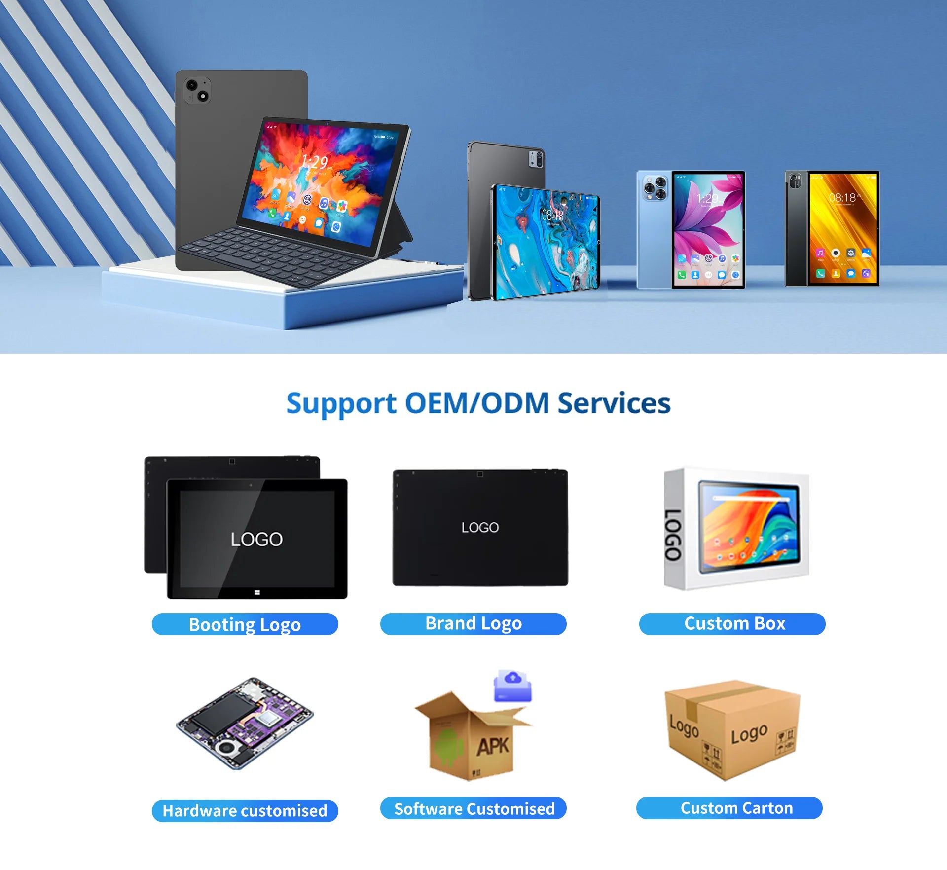 OEM 10 Inch 4G WIFI Tableta Dual Sim Calling Laptop Business Kids Educational Android 13 6+64GB Tablette Tablet PC With Keyboard