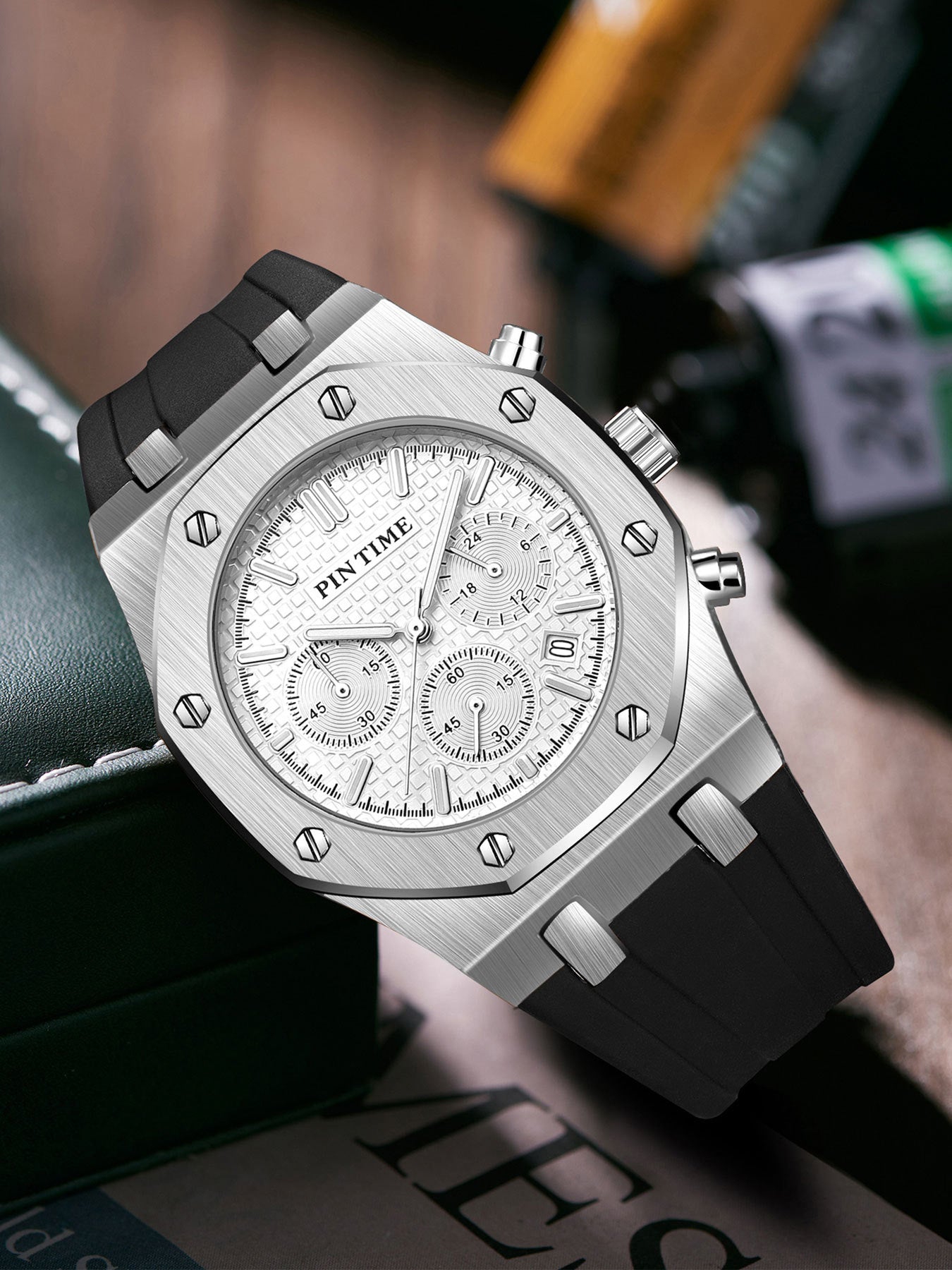 Dropshipping Foreign Trade Watches, Men's Watches, Multi-Functional Sports Waterproof Men's Fashionable Casual Watches