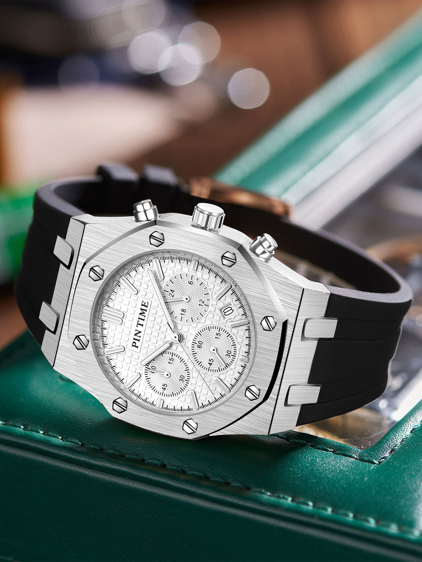 Dropshipping Foreign Trade Watches, Men's Watches, Multi-Functional Sports Waterproof Men's Fashionable Casual Watches