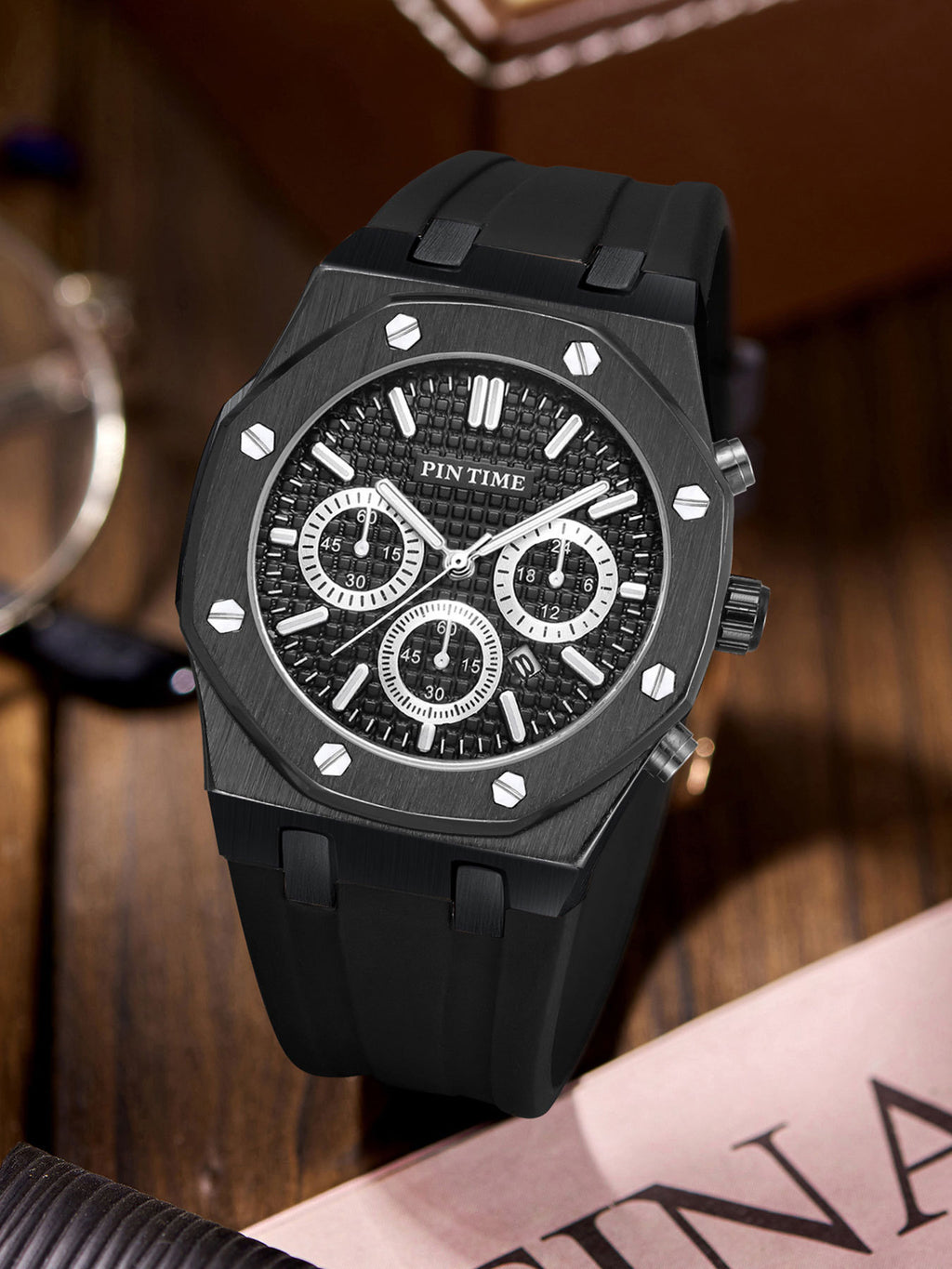 Dropshipping Foreign Trade Watches, Men's Watches, Multi-Functional Sports Waterproof Men's Fashionable Casual Watches