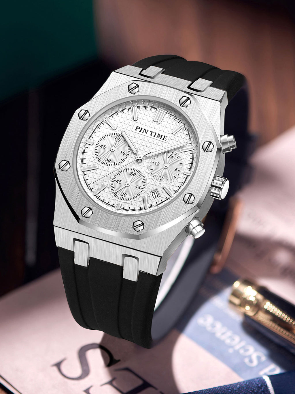 Dropshipping Foreign Trade Watches, Men's Watches, Multi-Functional Sports Waterproof Men's Fashionable Casual Watches