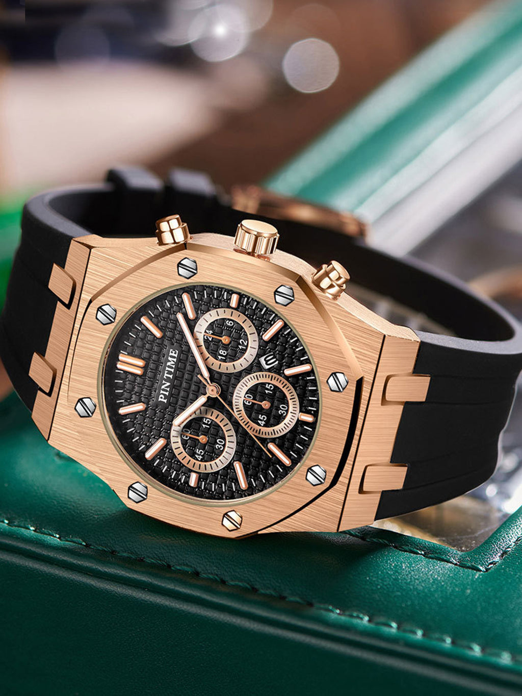 Dropshipping Foreign Trade Watches, Men's Watches, Multi-Functional Sports Waterproof Men's Fashionable Casual Watches