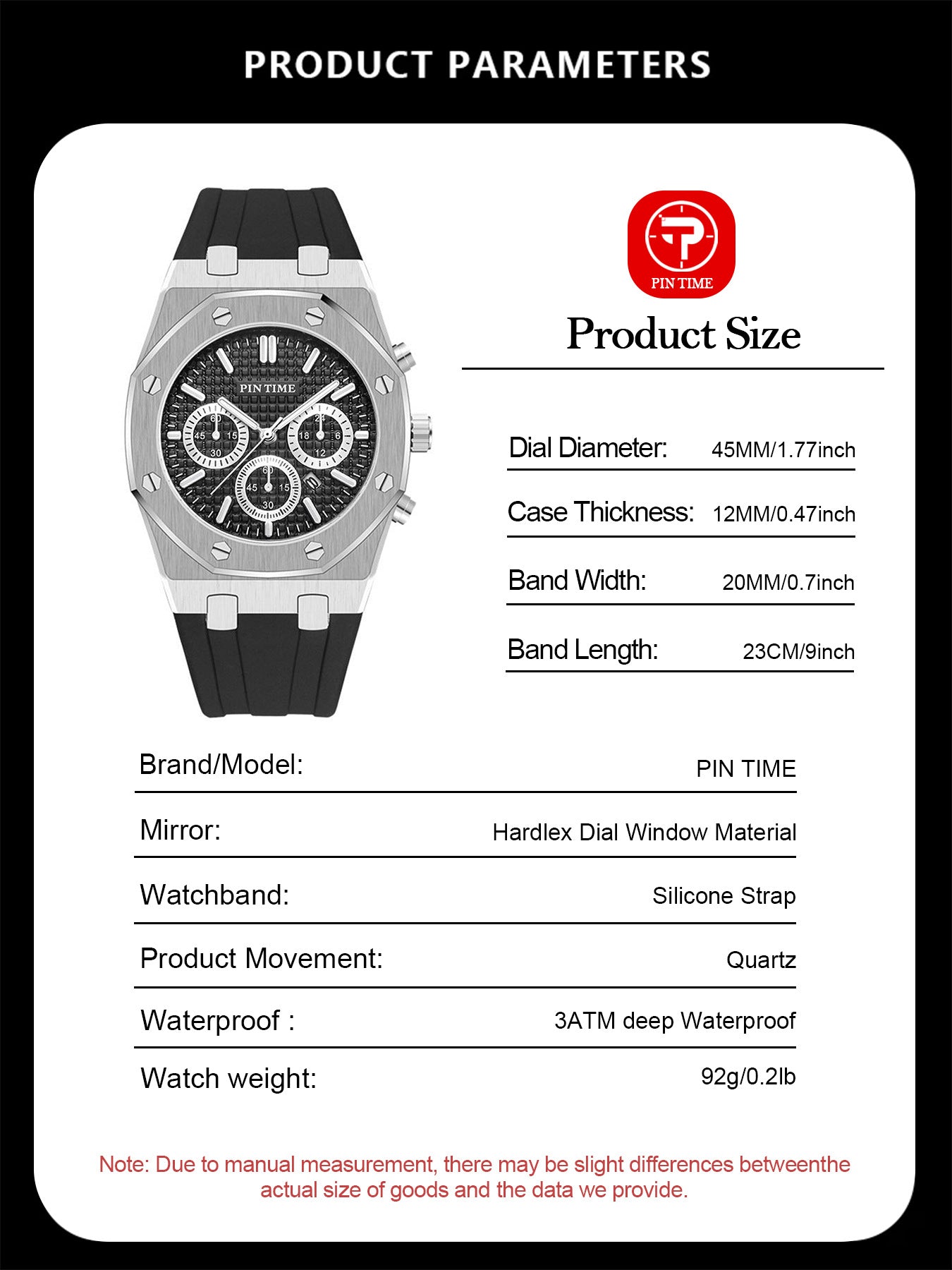 Dropshipping Foreign Trade Watches, Men's Watches, Multi-Functional Sports Waterproof Men's Fashionable Casual Watches