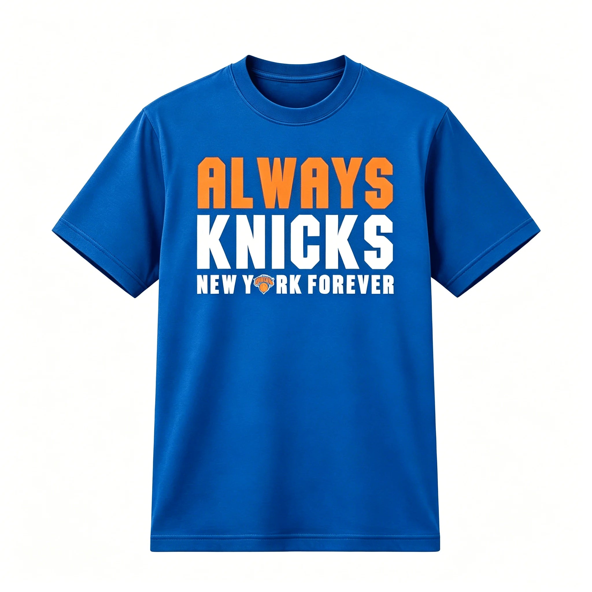 2026 New York Always Knicks Finals Fans Merch 2026 T-shirt 100%Cotton Clothing Unisex Men‘s Women's T-Shirt Y2k Streetwear Tee
