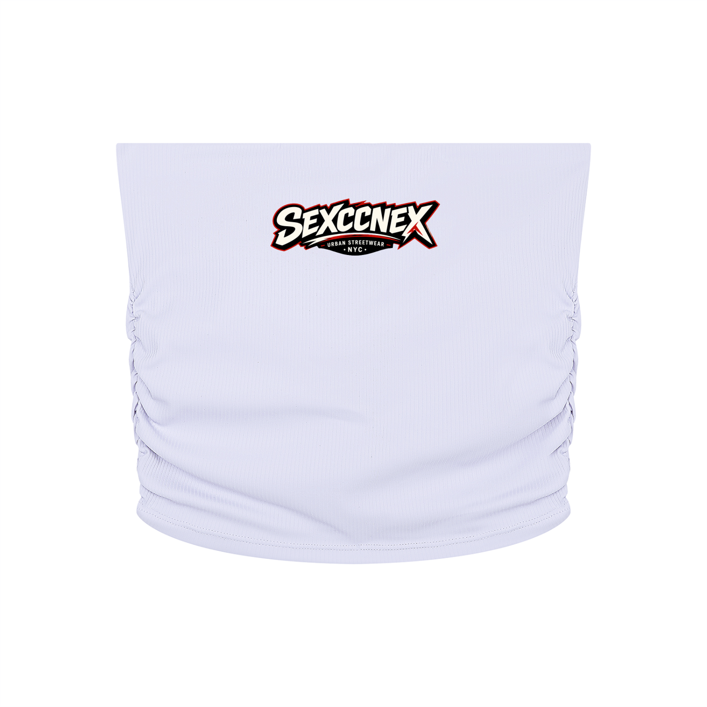 Women’s Ruched Cropped Yoga Tube Top (Colorways)