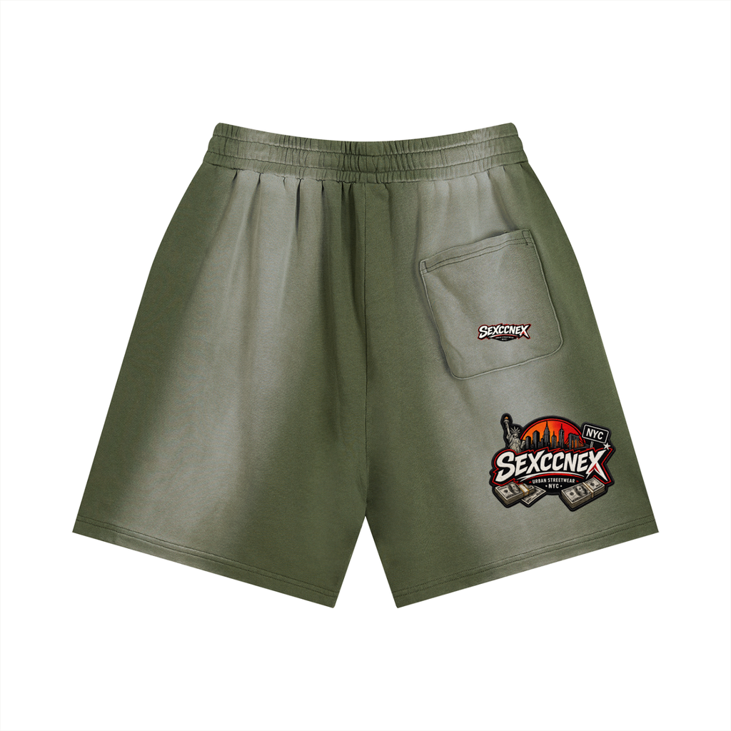 Sun Fade Distressed Shorts (Colorways)