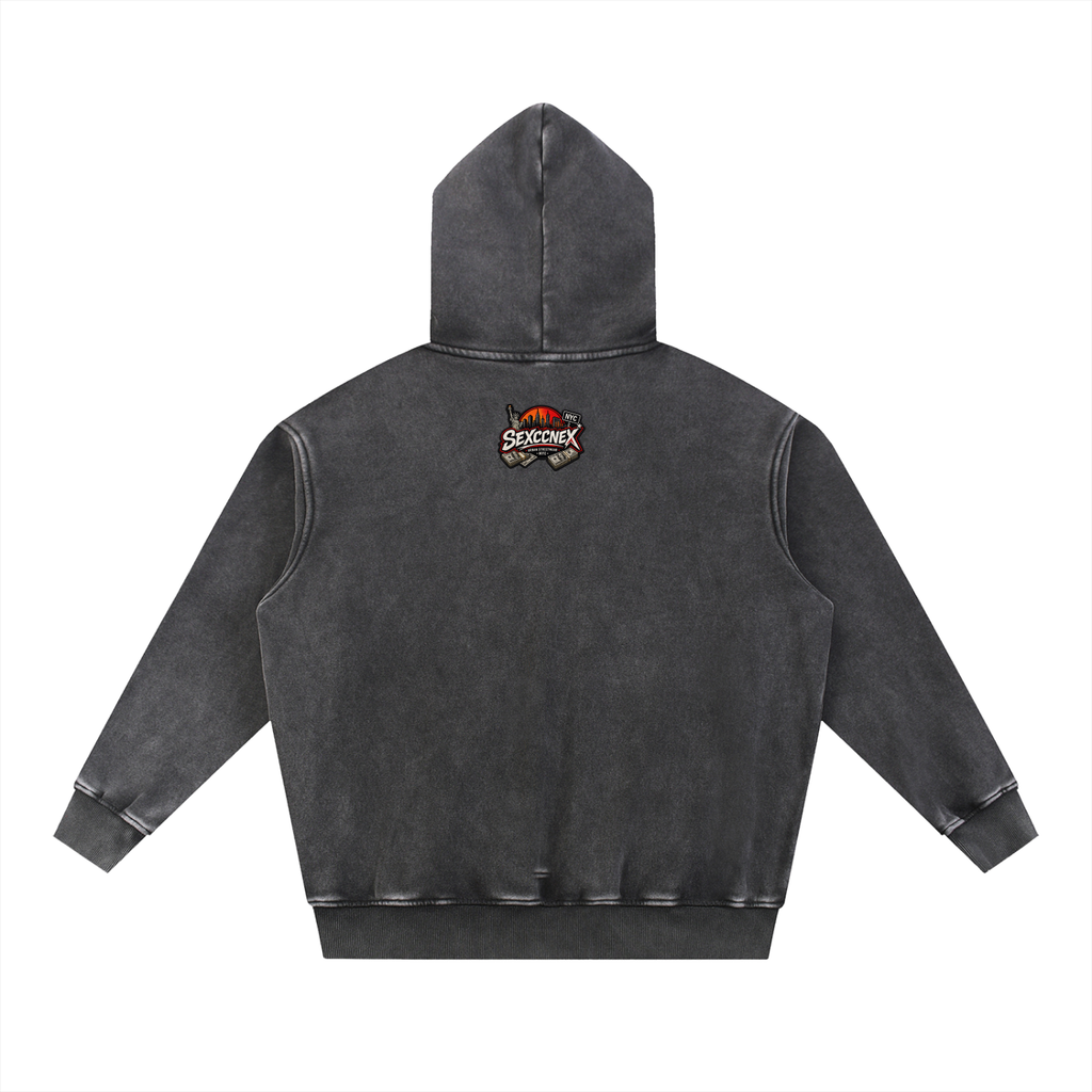 Snow Wash Fleece Oversize Hoodie (Colorways)