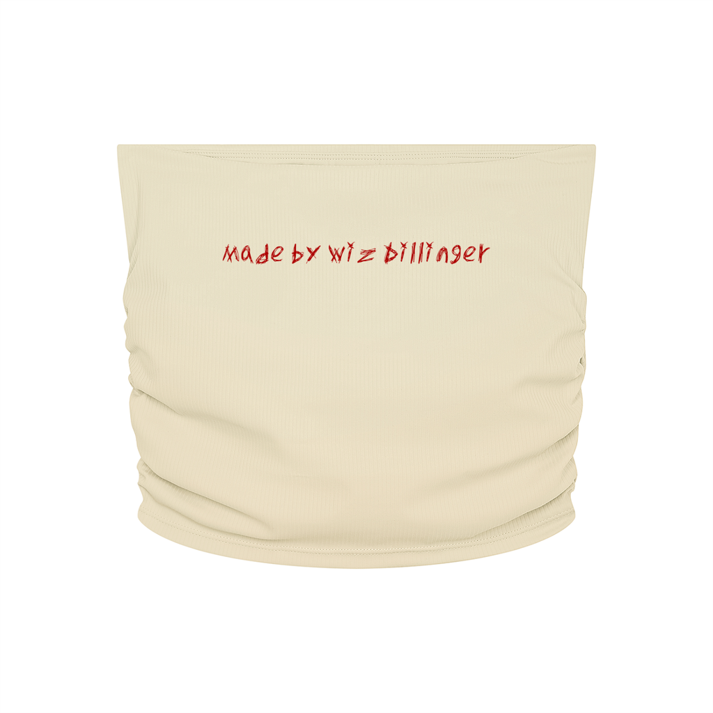 Women’s Ruched Cropped Yoga Tube Top (Colorways)