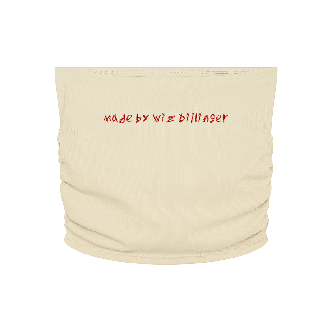 Women’s Ruched Cropped Yoga Tube Top (Colorways)