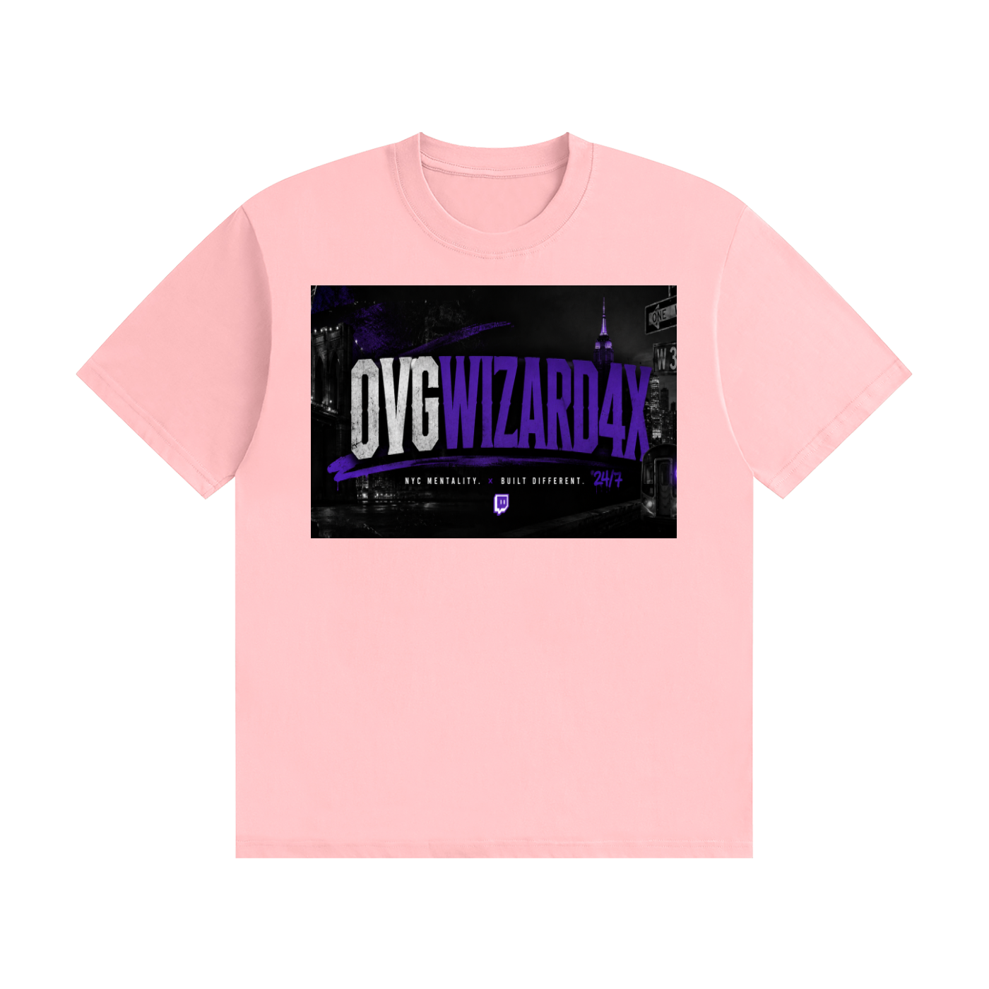 Ovgwizard4x Streamer Merch (Colors) (Unisex Seamless Cotton T-Shirt) Colorway