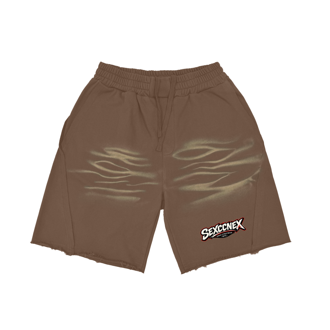 Vintage Washed Tiger Stripes Short Pants (Colorways)