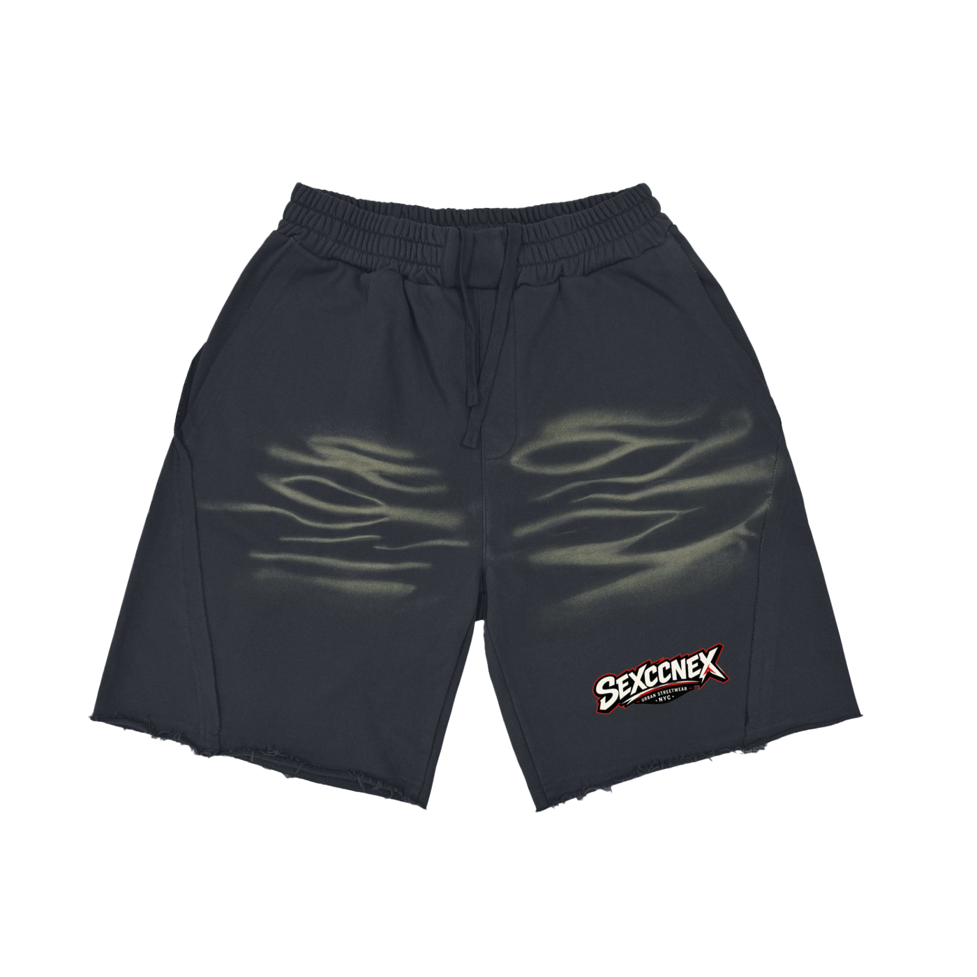 Vintage Washed Tiger Stripes Short Pants (Colorways)