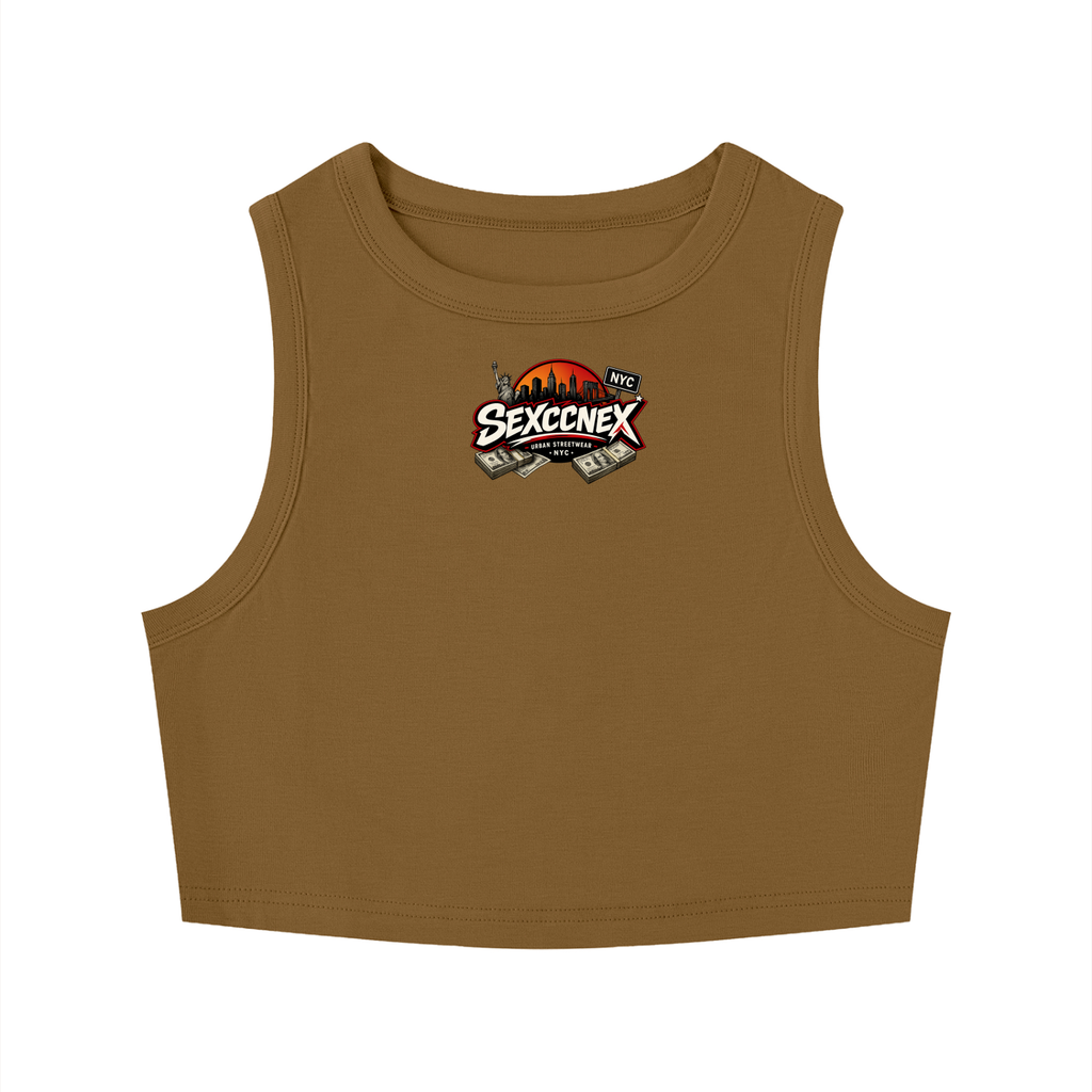 Women's Tight Crewneck Crop Tank Top (Colorways)