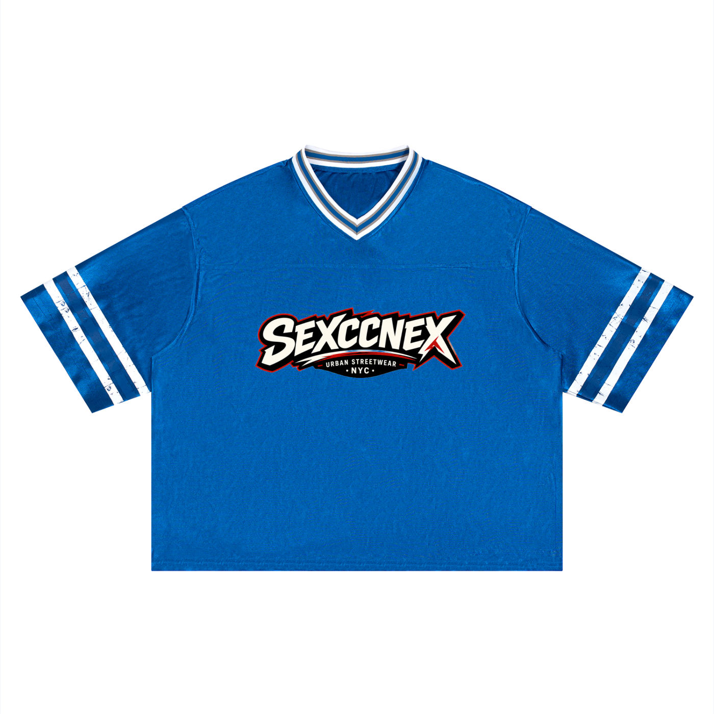Unisex Boxy Striped Soccer Jersey (Colorway)