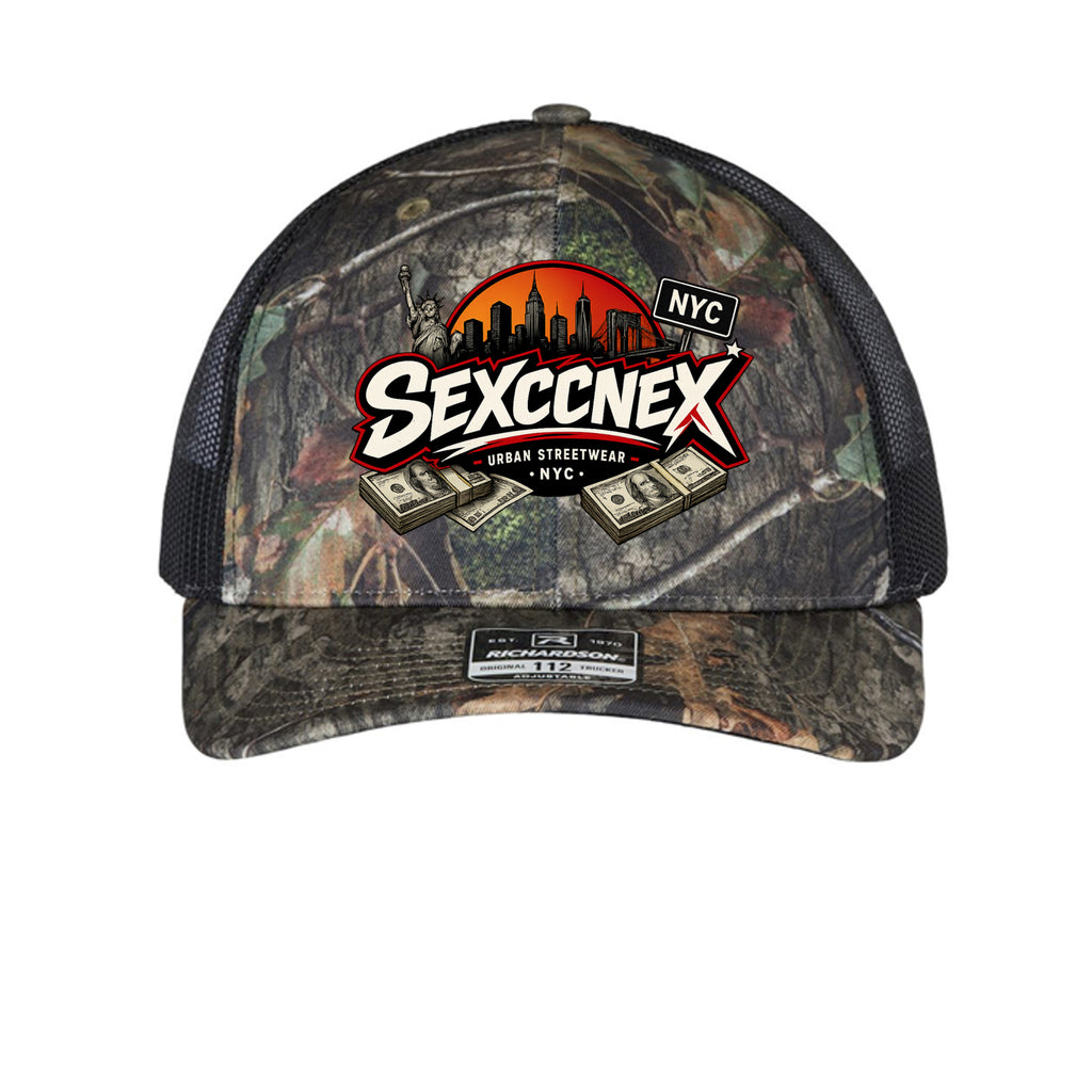 Mossy Oak Country DNA/ Black - 112P - FRONT