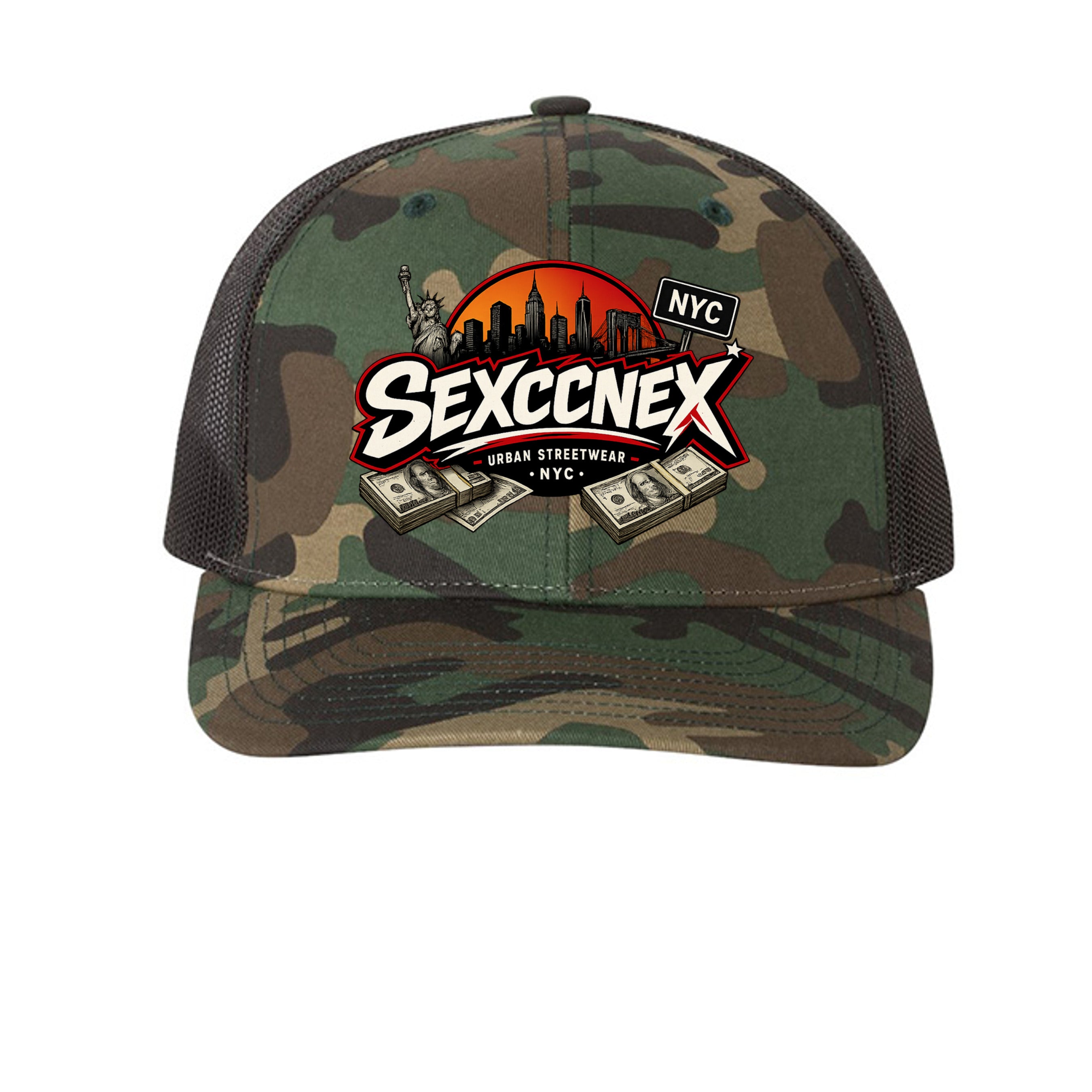 Army Camo/ Black - 112P - FRONT