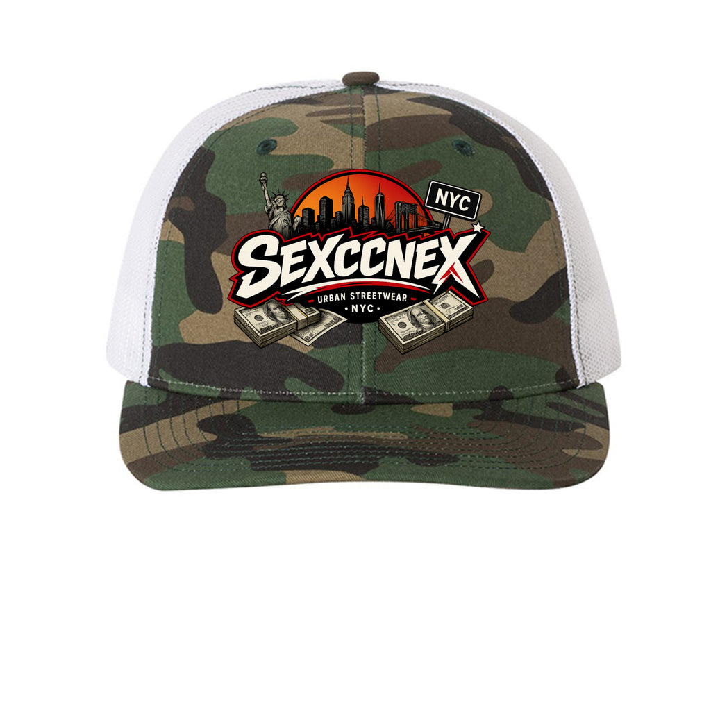 Army Camo/ White - 112P - FRONT